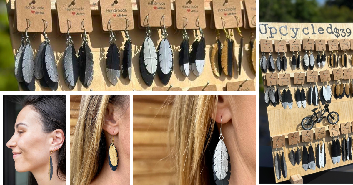 The Story Behind Our Upcycled Earrings ✨