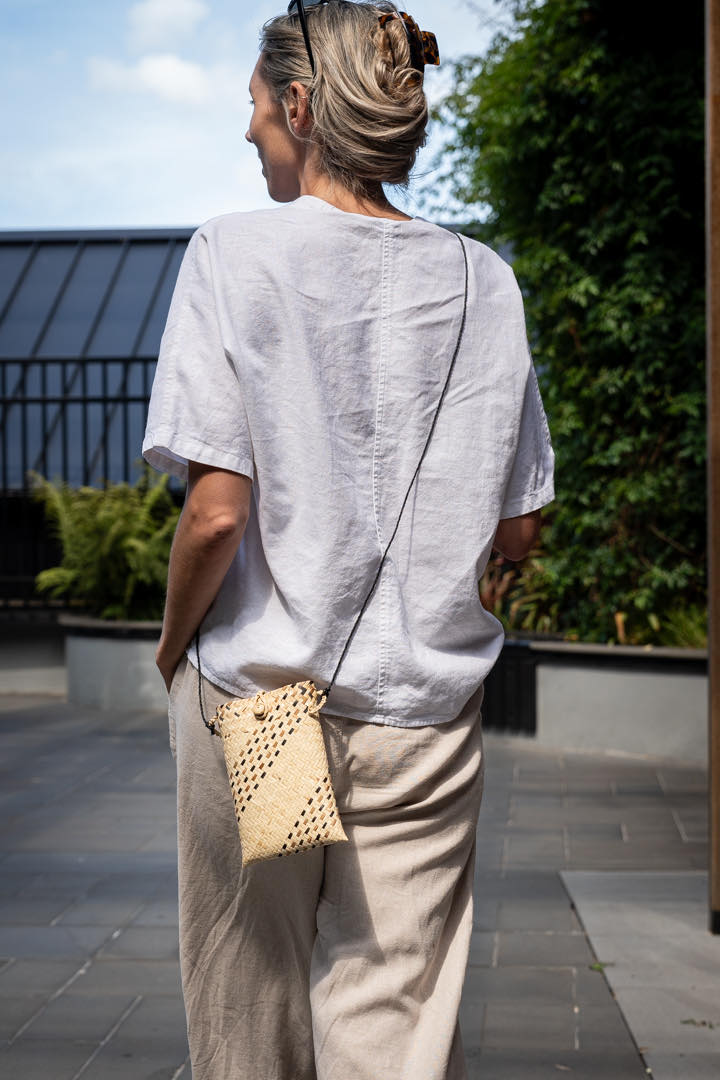 Rattan Crossbody