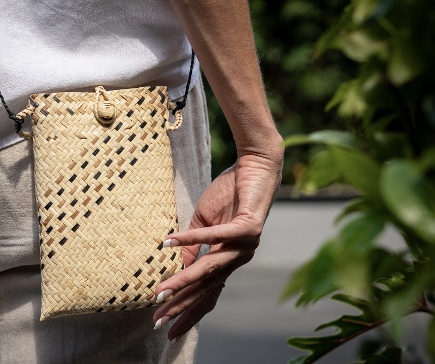 Rattan Crossbody