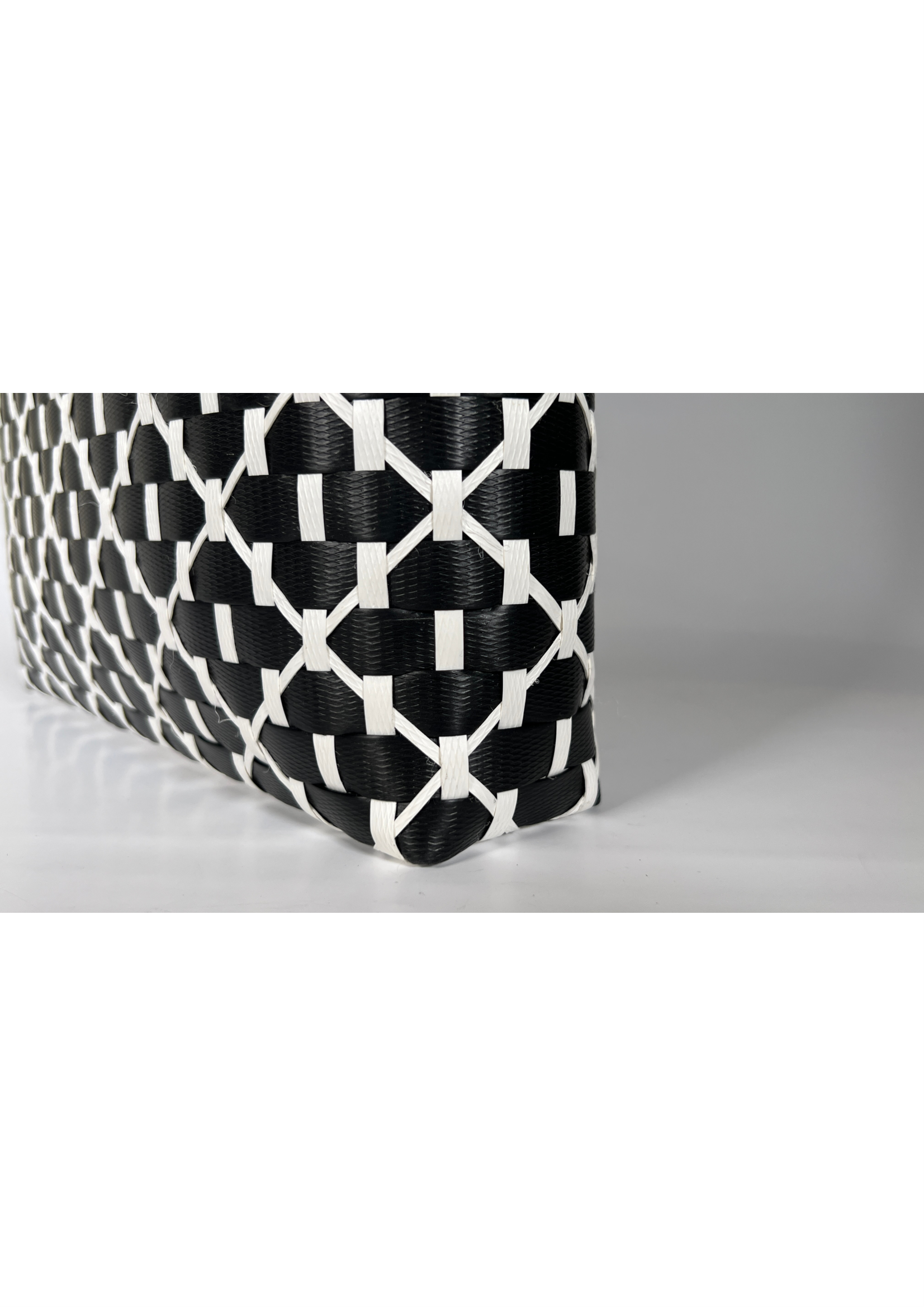 Chanel Black and White Patterned Bag