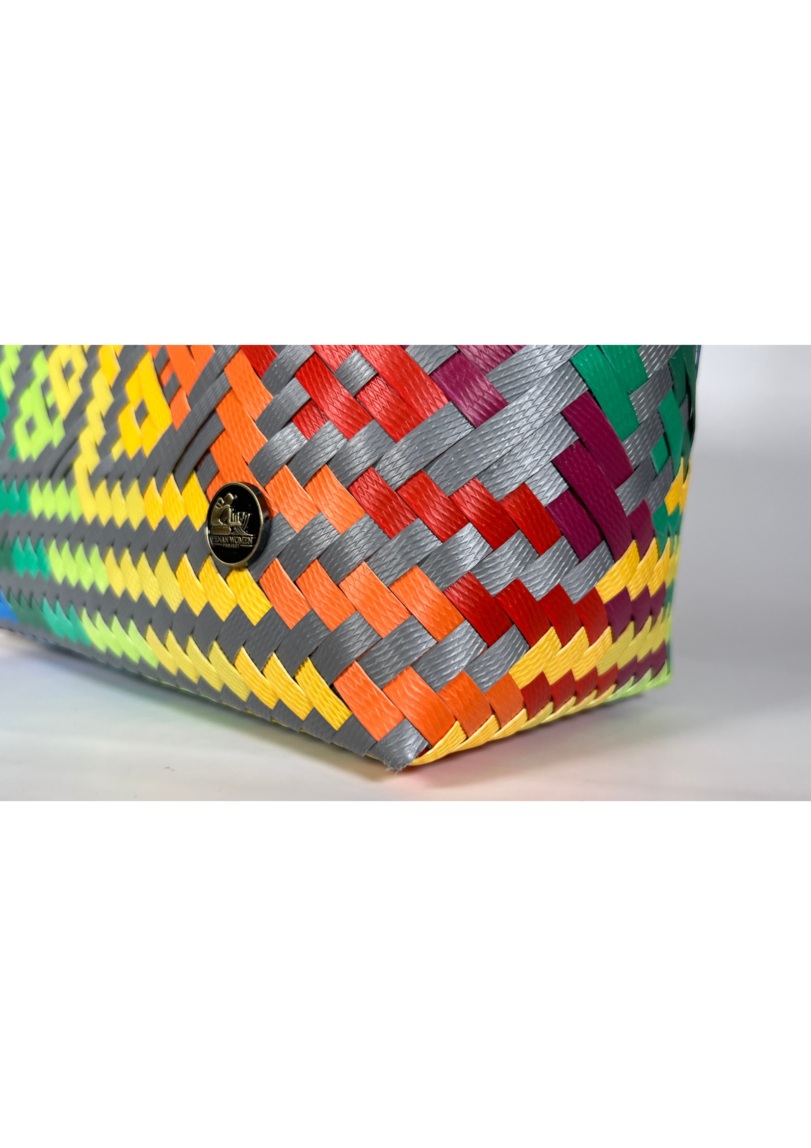 Multi Silver Patterned Bag