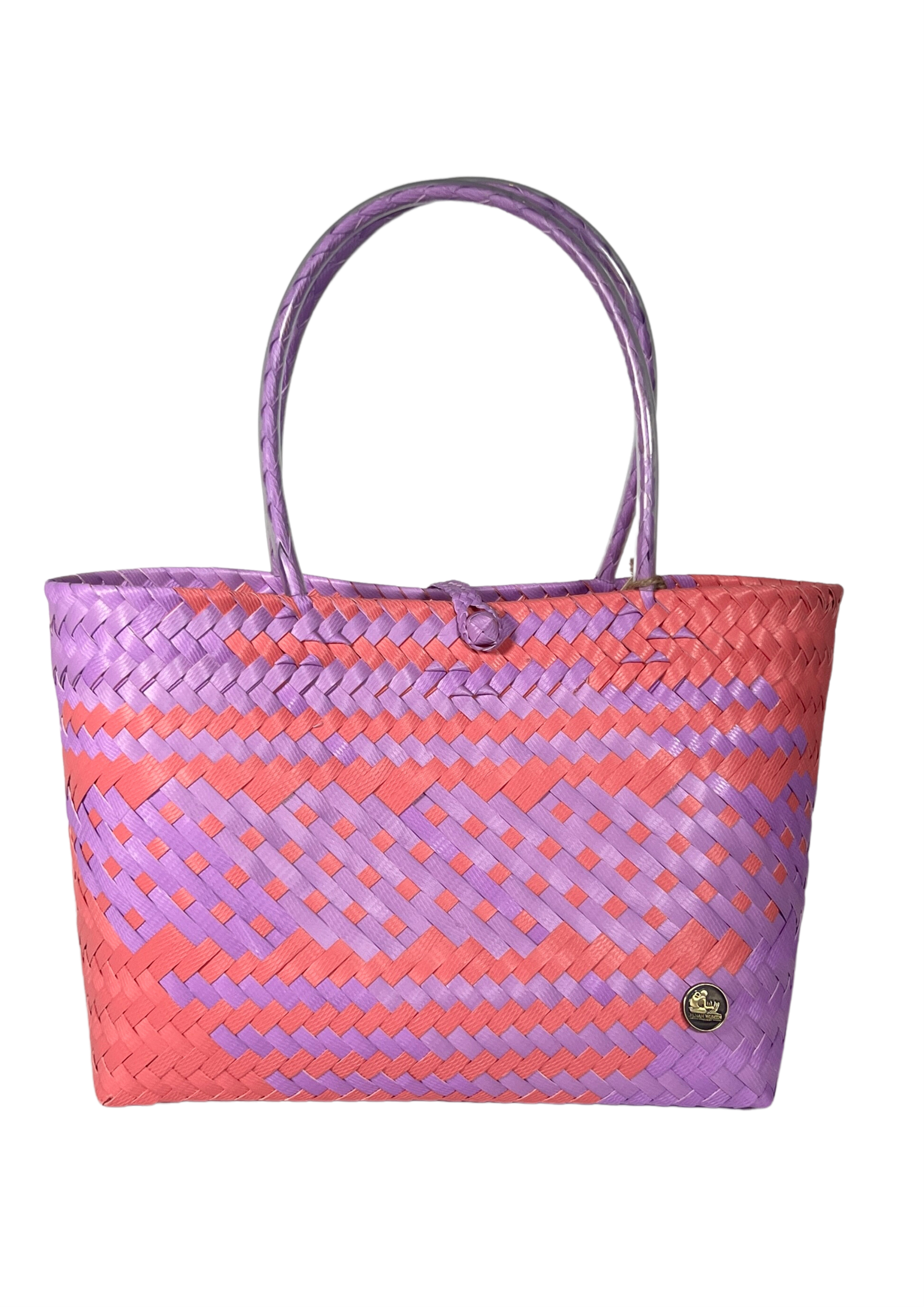 Pink & Lilac Patterned Bag