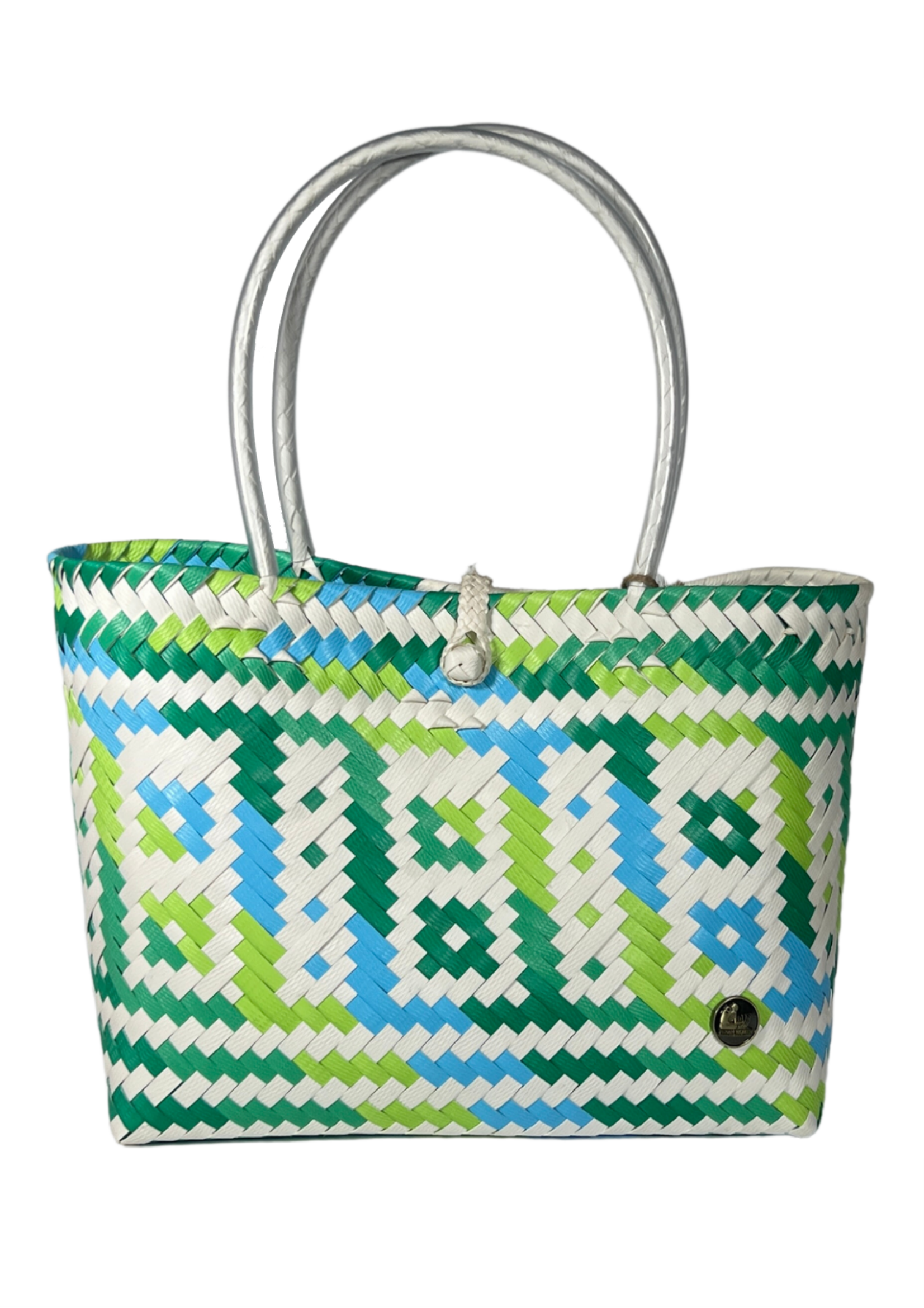 Ocean & Green Patterned Bag