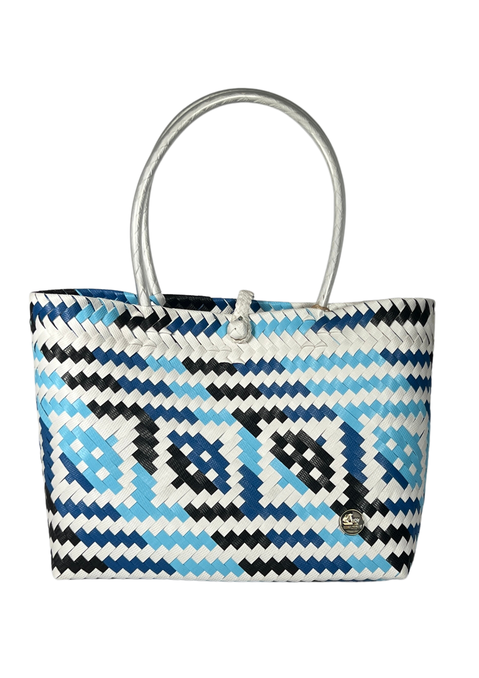 Ocean & Black Blue Patterned Bag
