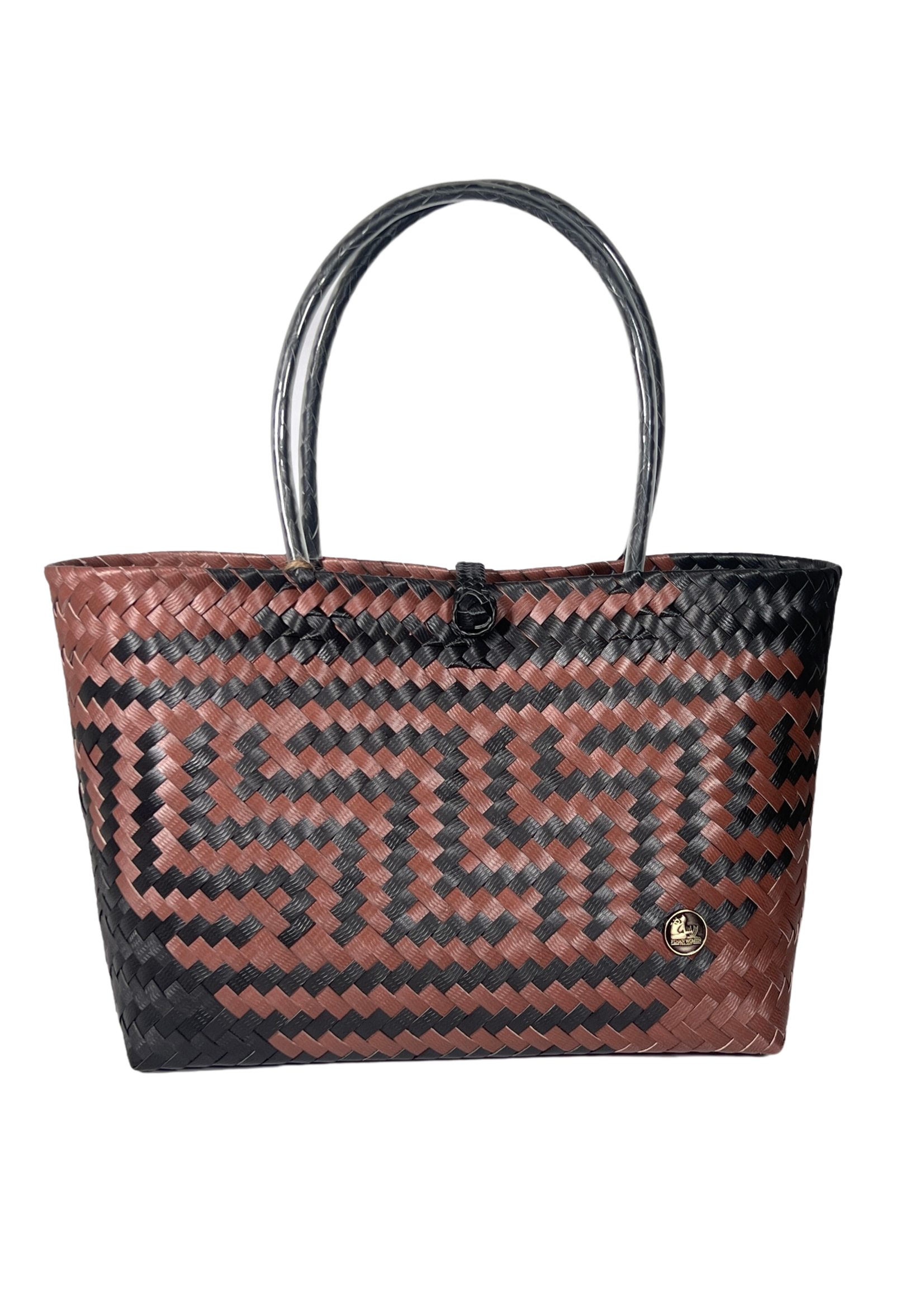 Black & Brown Patterned Bag