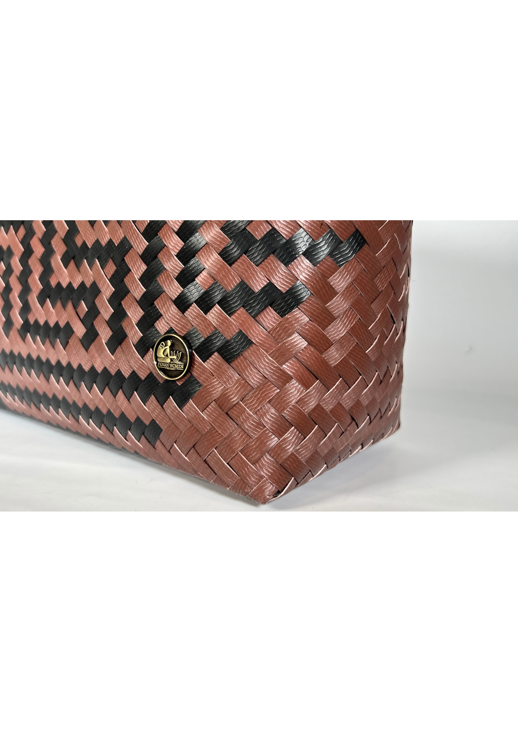 Black & Brown Patterned Bag