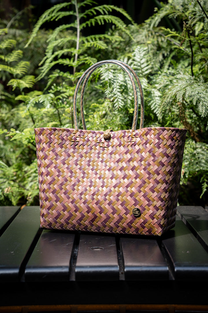 Pixel Coffee Beans Patterned Bag