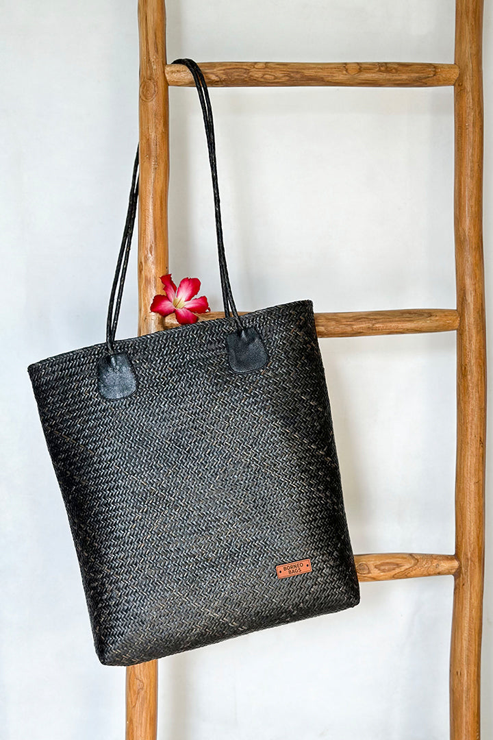 Rattan Slimline Tote