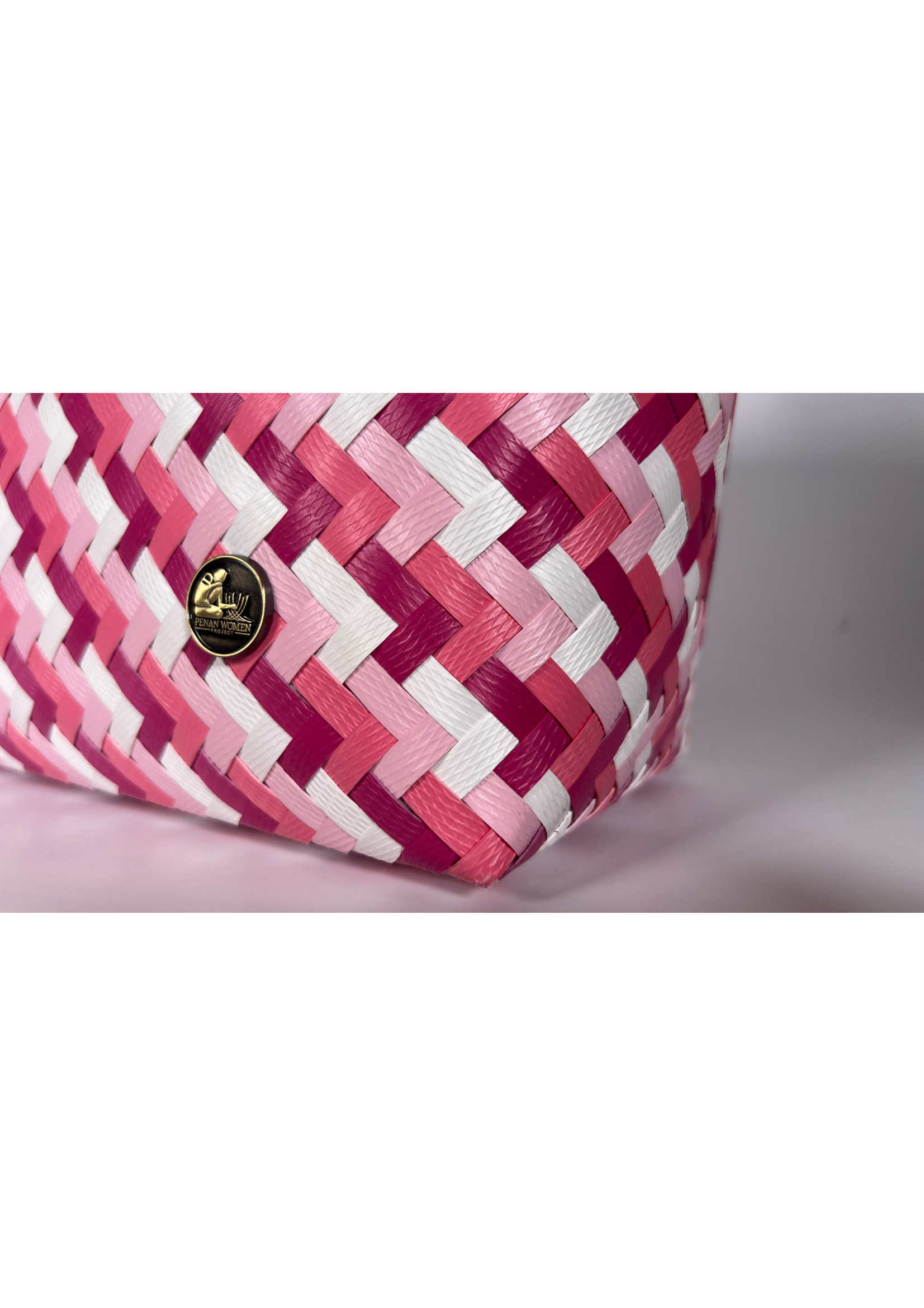 Pixel Pink Patterned Bag