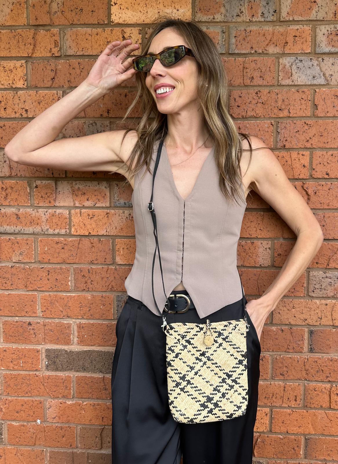 Rattan Crossbody