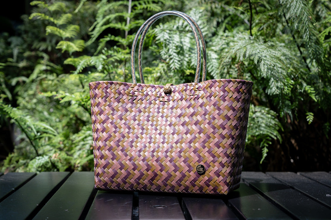 Pixel Coffee Beans Patterned Bag